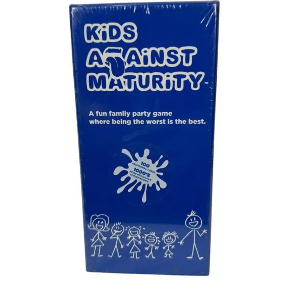Kids Against Maturity Card Game for‎ Kids and Families New Sealed